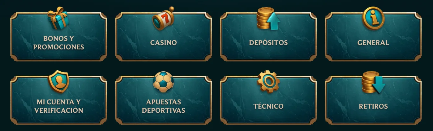 Centro de ayuda y soporte técnico al cliente en MyEmpire Casino