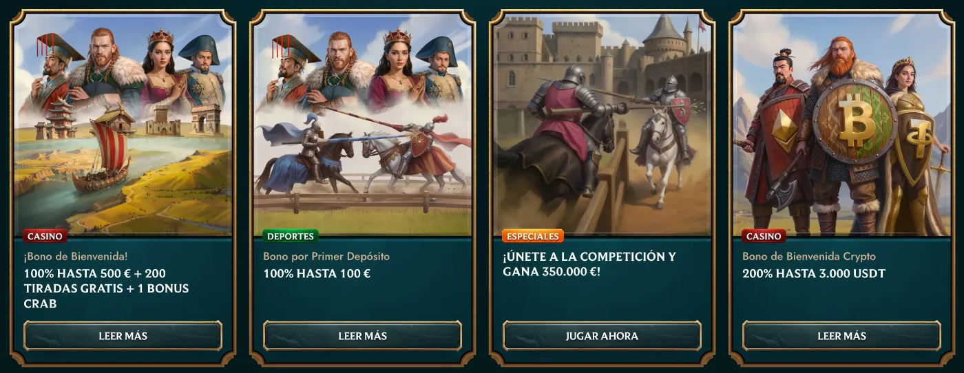 Ofertas especiales y campañas promocionales en MyEmpire Casino