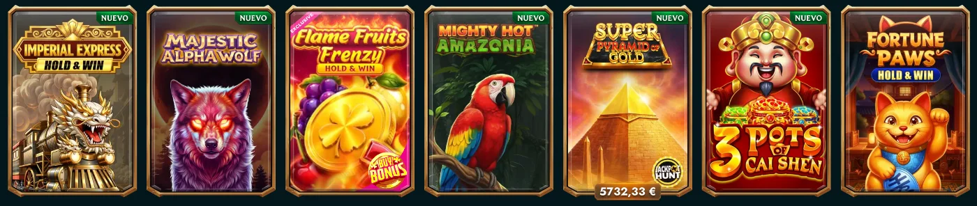 Tragamonedas en línea y máquinas slots en MyEmpire Casino